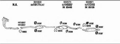 Fonos VH50930 - Система випуску ОГ autocars.com.ua