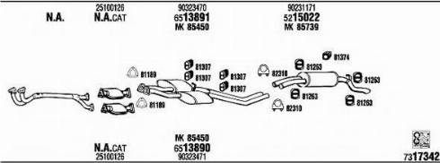 Fonos VH86919A - Система випуску ОГ autocars.com.ua