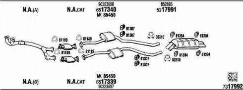 Fonos VH86920 - Система випуску ОГ autocars.com.ua