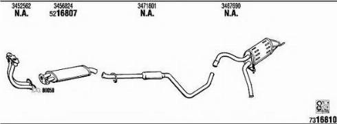 Fonos VO44006A - Система випуску ОГ autocars.com.ua
