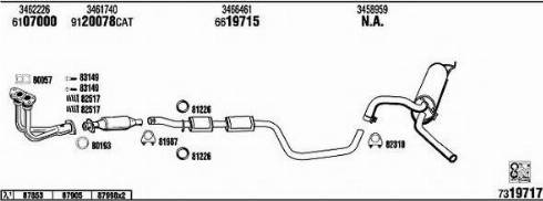Fonos VO48007 - Система випуску ОГ autocars.com.ua