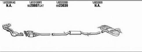 Fonos VW20719 - Система випуску ОГ autocars.com.ua