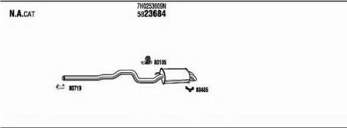 Fonos VWH32271 - Система випуску ОГ autocars.com.ua