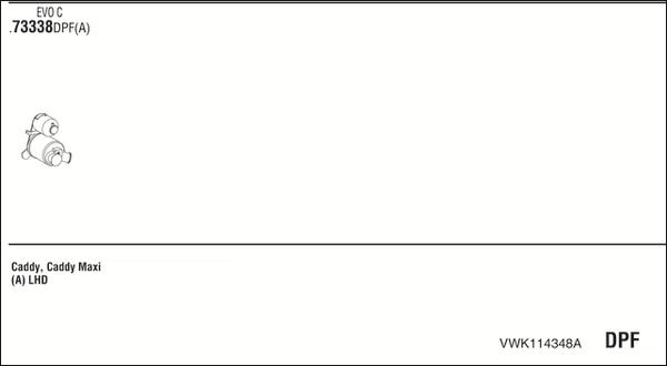 Fonos VWK114348A - Система випуску ОГ autocars.com.ua