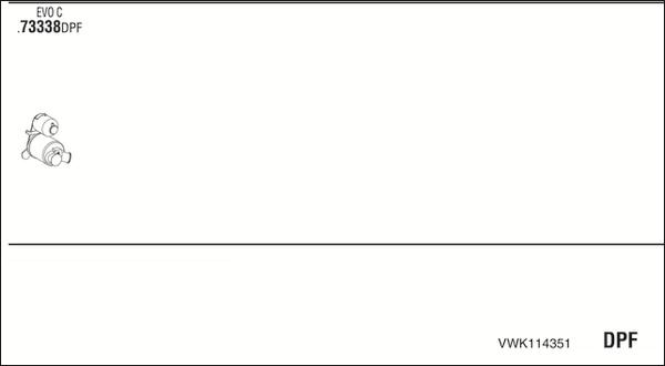 Fonos VWK114351 - Система випуску ОГ autocars.com.ua