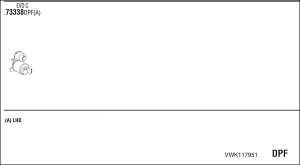 Fonos VWK117951 - Система випуску ОГ autocars.com.ua