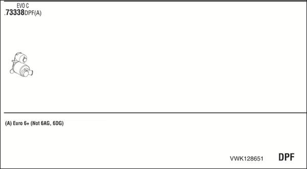 Fonos VWK128651 - Система випуску ОГ autocars.com.ua