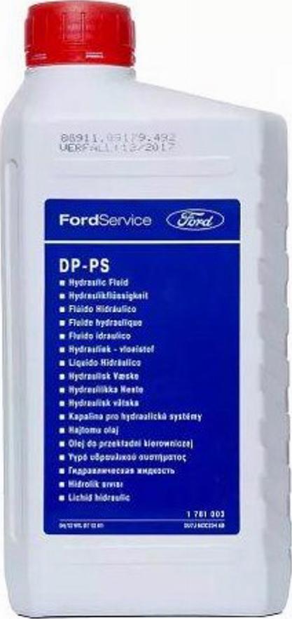 FORD 1781003 - Ford Hydraulikfl?ssigkeit DP-PS 1 Liter x12 autocars.com.ua