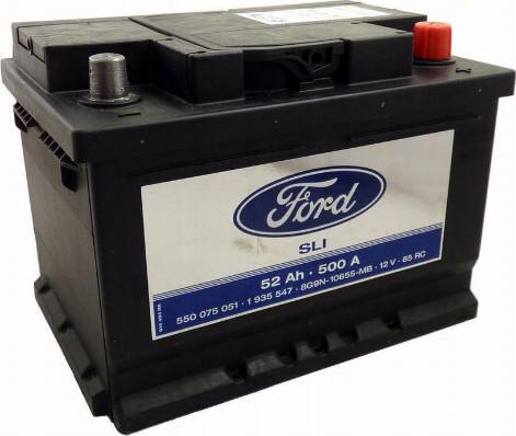 FORD 1935547 - Стартерная аккумуляторная батарея, АКБ autodnr.net