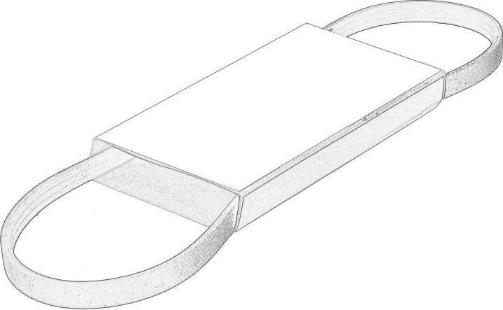 FORD 2018353 - Поликлиновой ремінь autocars.com.ua