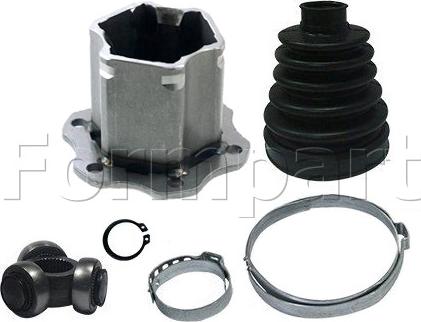 Formpart 11398045/S - Шарнірний комплект, ШРУС, приводний вал autocars.com.ua