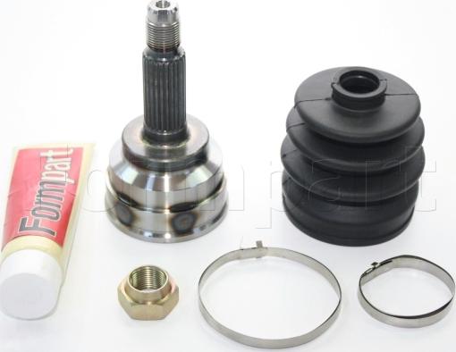Formpart 38398006/S - Шарнірний комплект, ШРУС, приводний вал autocars.com.ua