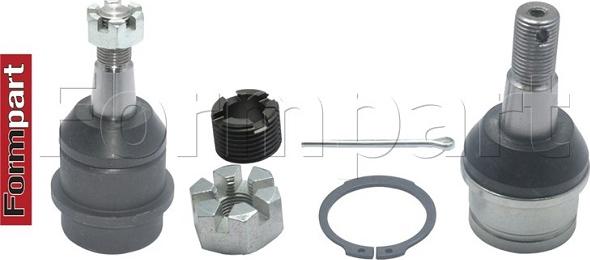Formpart 6189002 - Несучий / направляючий шарнір autocars.com.ua