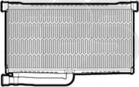 FPS FP 12 N57-X - Теплообмінник, опалення салону autocars.com.ua