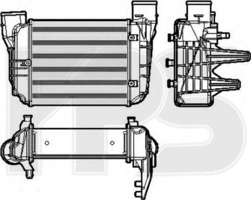 FPS FP 12 T77-X - Интеркулер autocars.com.ua