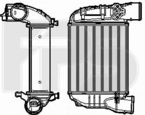 FPS FP 12 T85-X - Интеркулер autocars.com.ua