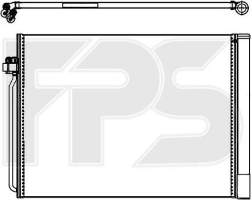 FPS FP 14 K150-X - Конденсатор, кондиціонер autocars.com.ua