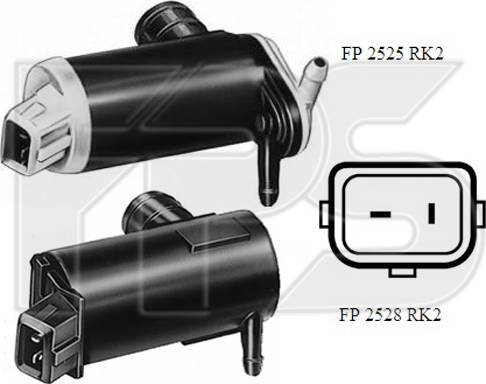 FPS FP 2525 RK2 - Водяний насос, система очищення вікон autocars.com.ua