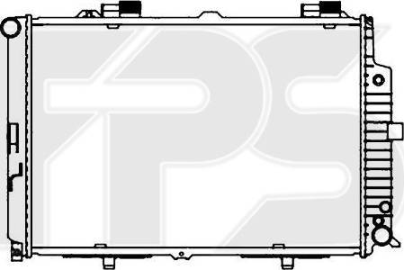 FPS FP 46 A240 - Радиатор, охлаждение двигателя autodnr.net