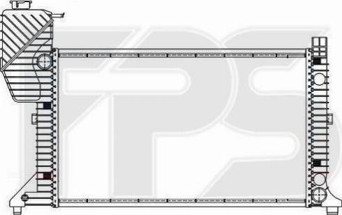 FPS FP 46 A793 - Радіатор, охолодження двигуна autocars.com.ua