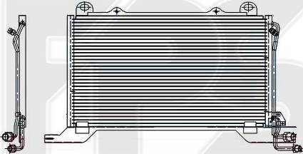 FPS FP 46 K93-X - Конденсатор, кондиціонер autocars.com.ua