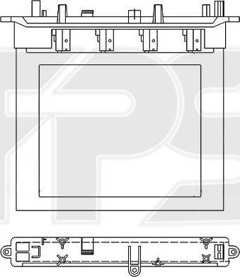 FPS FP 46 N127 - Теплообмінник, опалення салону autocars.com.ua