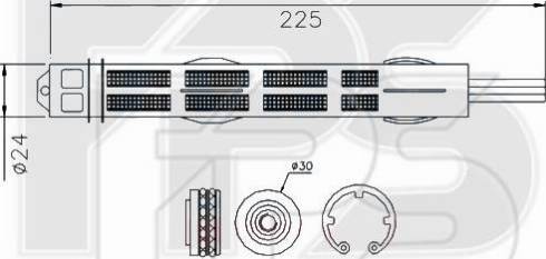 FPS FP 52 Q516-X - Осушитель, кондиционер avtokuzovplus.com.ua