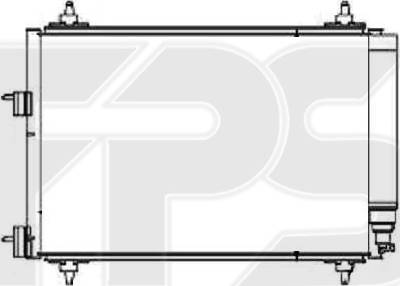 FPS FP 54 K145 - Конденсатор кондиционера avtokuzovplus.com.ua