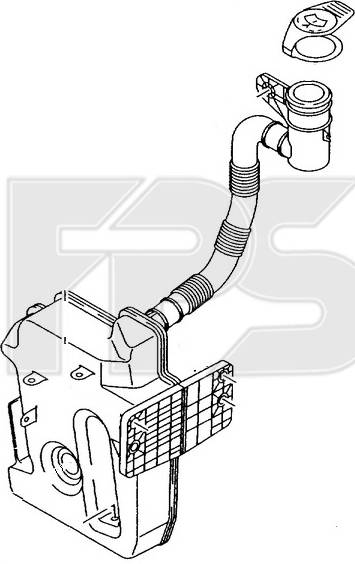 FPS FP 6407 100 - Резервуар для води (для чищення) autocars.com.ua