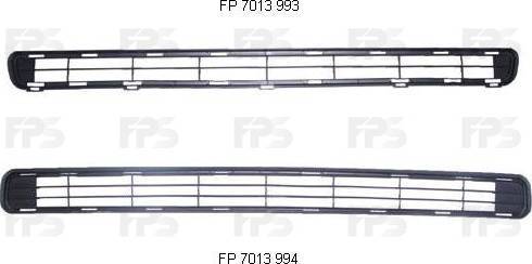 FPS FP 7013 993 - Решітка вентилятора, буфер autocars.com.ua