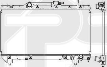 FPS FP 70 A520 - Радіатор, охолодження двигуна autocars.com.ua