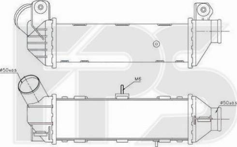 FPS FP 74 T53 - Интеркулер autocars.com.ua