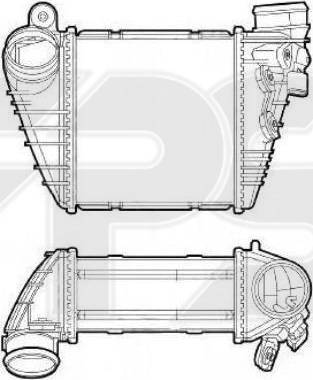 FPS FP 74 T65-X - Интеркулер autocars.com.ua