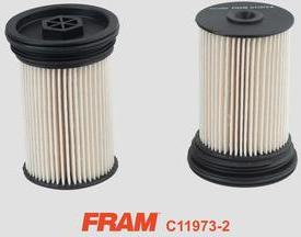 FRAM C11973-2 - Паливний фільтр autocars.com.ua