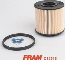 FRAM C12516 - Паливний фільтр autocars.com.ua