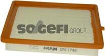 FRAM CA11746 - Повітряний фільтр autocars.com.ua