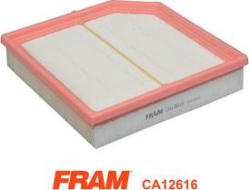 FRAM CA12616 - Воздушный фильтр autodnr.net