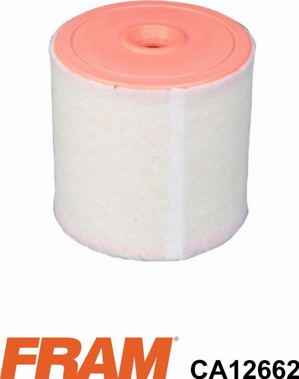 FRAM CA12662 - Повітряний фільтр autocars.com.ua