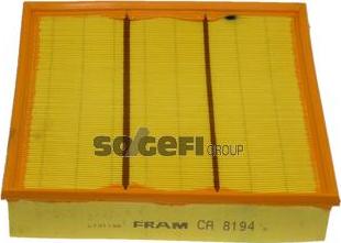 FRAM CA8194 - Воздушный фильтр autodnr.net
