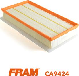 FRAM CA9424 - Повітряний фільтр autocars.com.ua