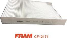 FRAM CF12171 - Фильтр воздуха в салоне autodnr.net