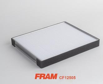 FRAM CF12505 - Фільтр, повітря у внутрішній простір autocars.com.ua