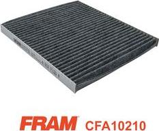 FRAM CFA10210 - Фільтр, повітря у внутрішній простір autocars.com.ua