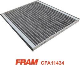 FRAM CFA11434 - Фильтр воздуха в салоне avtokuzovplus.com.ua