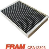 FRAM CFA12303 - Фильтр воздуха в салоне avtokuzovplus.com.ua