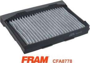 FRAM CFA8778 - Фільтр, повітря у внутрішній простір autocars.com.ua