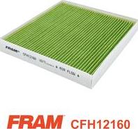 FRAM CFH12160 - Фільтр, повітря у внутрішній простір autocars.com.ua