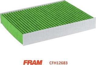 FRAM CFH12683 - Фільтр, повітря у внутрішній простір autocars.com.ua