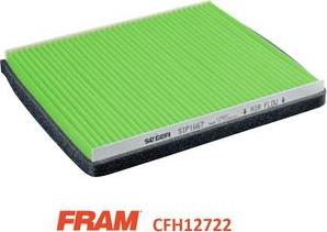 FRAM CFH12688 - Фильтр воздуха в салоне avtokuzovplus.com.ua