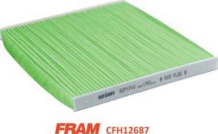 FRAM CFH12692 - Фильтр воздуха в салоне autodnr.net
